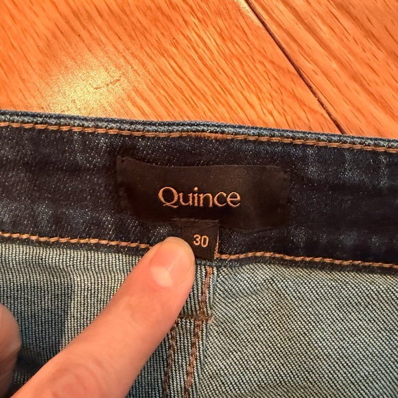 Quince Bella Stretch Straight Jeans - Picture 4 of 4